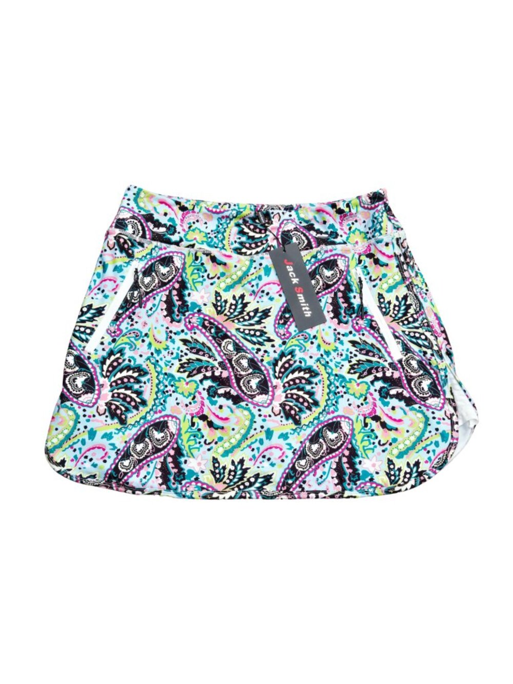 NWT JACK SMITH Skorts Lightweight Active Skirts with Zip Pockets - Large